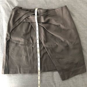 Aritzia Jethro Skirt in Taupe